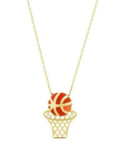 14 Ayar Basket Kolye