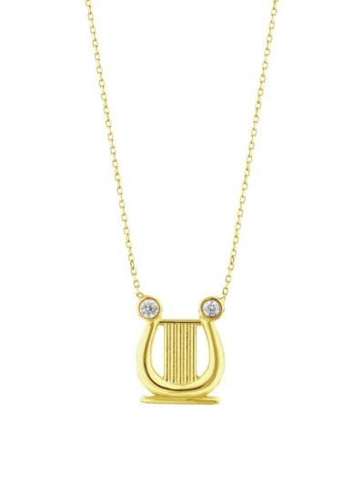 14 Ayar Harp Kolye